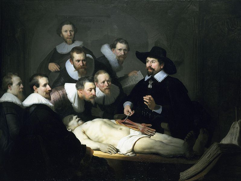 La lección de anatomía