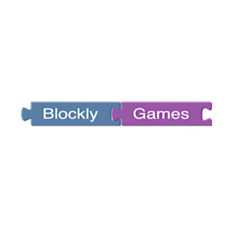 Imagen de la aplicación Blockly Games.