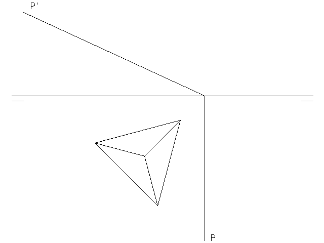Sección tetraedro
