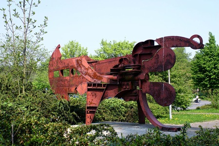 Escultura de hierro pintado, 1967