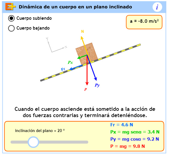 plano inclinado sencillo