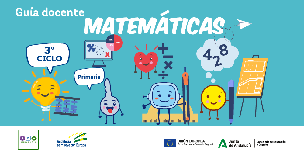 Muestra la portada de tercer ciclo de matemáticas