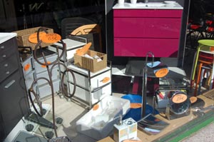 Ofertas en un escaparate