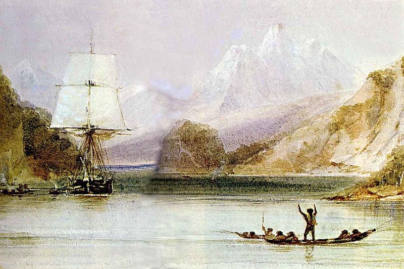 Beagle en la Tierra del Fuego