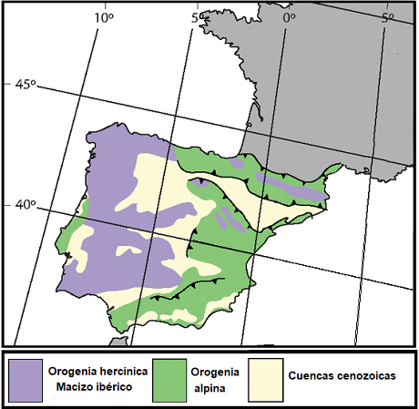 Orogenias de la península ibérica