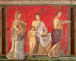 Frescos de la Villa de los Misterios, Pompeya