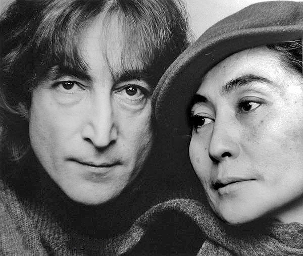 Imagen de John Lennon y Yoko Ono