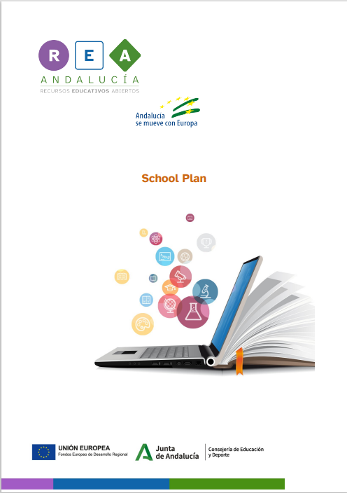 La imagen muestra la portada del recurso School Plan