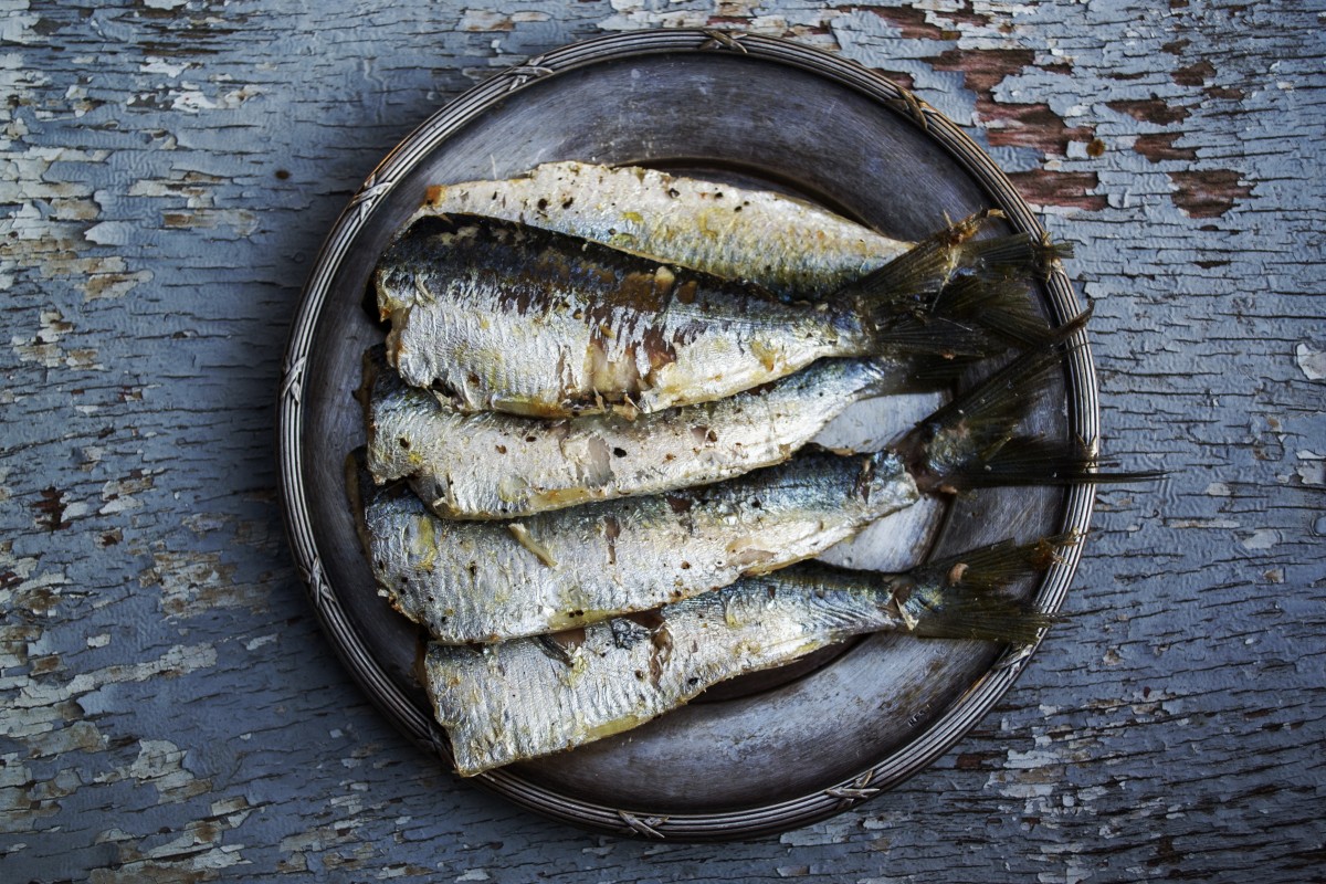 En la imagen se puede ver un plato de sardinas