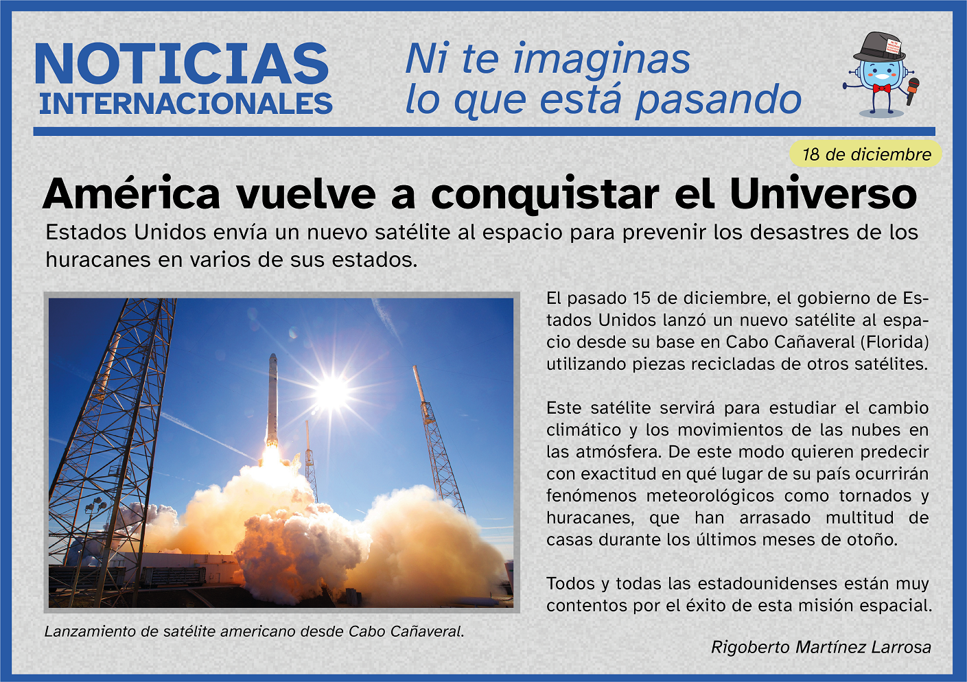 Noticia América vuelve a conquistar el universo