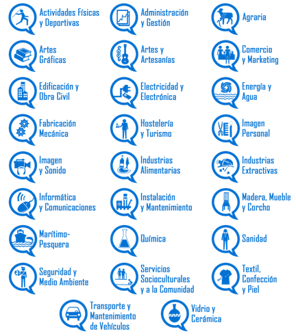 Perfiles profesionales de Formación Profesional