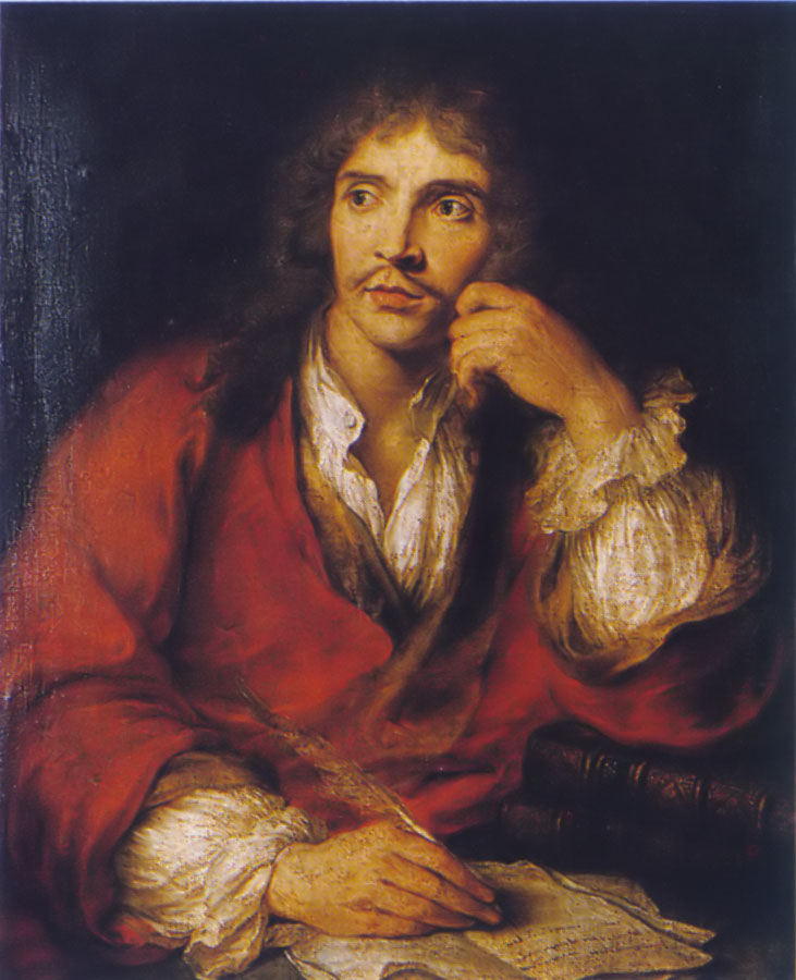 Molière, por Charles-Antoine Coypel
