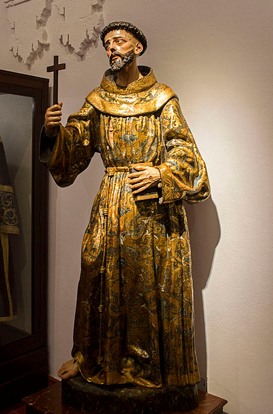 Escultura de San Francisco de Asís