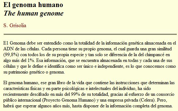 genoma humano