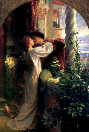 Romeo y Julieta. Escena del balcón