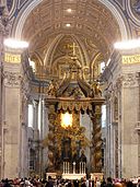 Baldaquino, Basílica de San Pedro