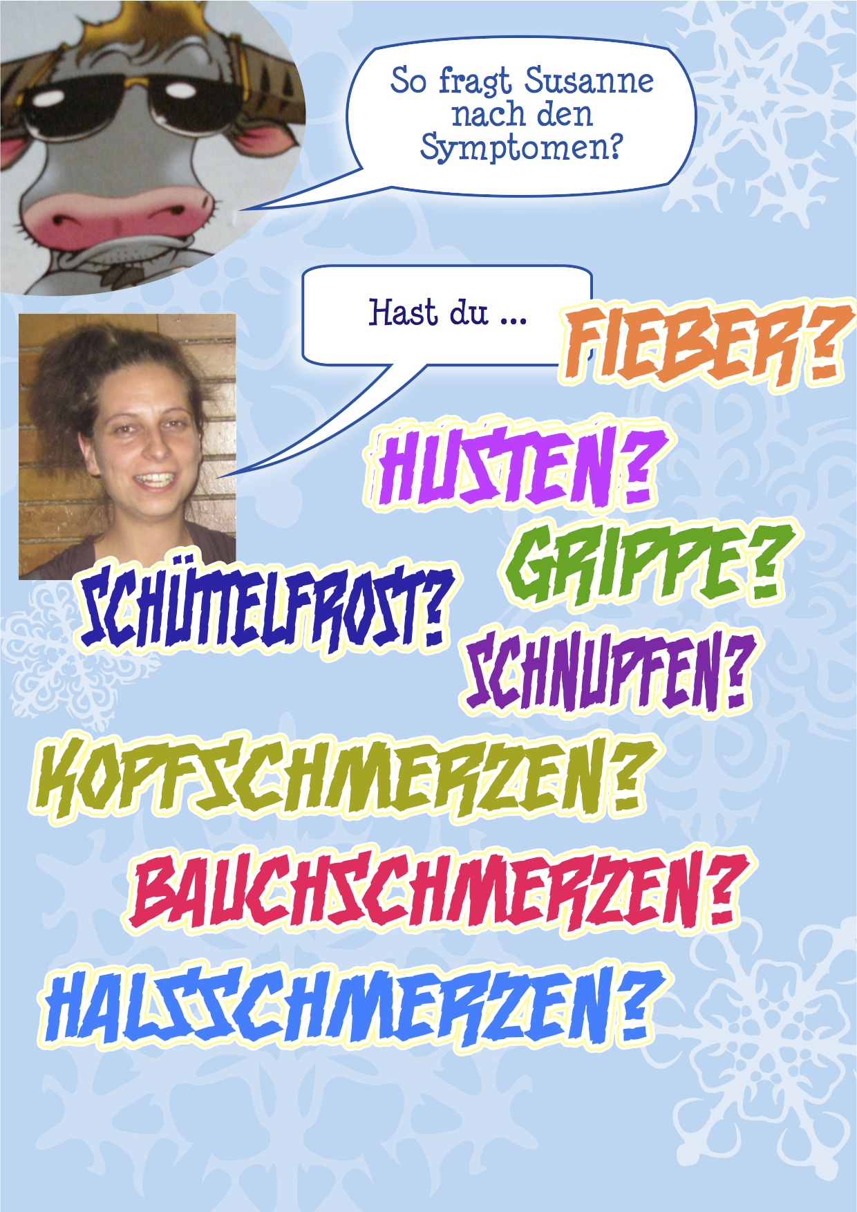 Frage nach den Symptomen