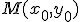 M(x_0,y_0)