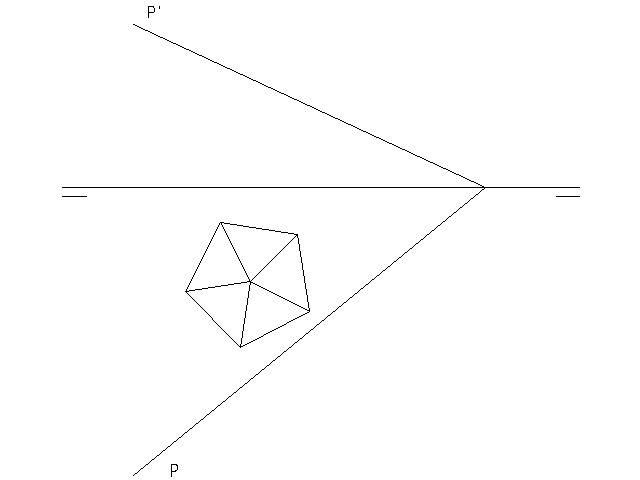 Pirámide intersección