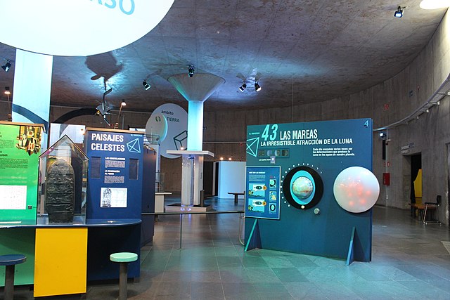 Interior de un museo de Ciencias