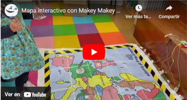 Vídeo sobre Mapa interactivo con Makey Makey y Scratch