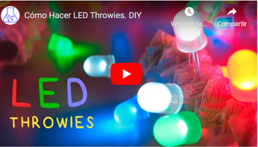 Vídeo sobre Cómo Hacer LED Throwies. DIY