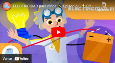 Vídeo sobre Electricidad para niños.