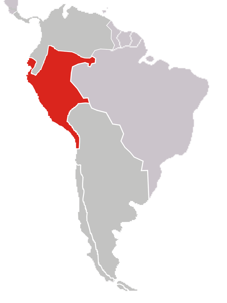 Mapa virreinato del Perú