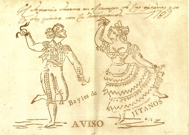 Bailes de la Gitanos. 1781