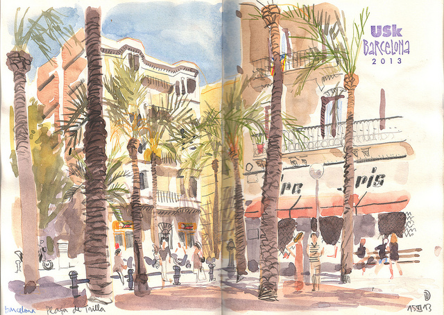 Plaça de Trilla - Gracia