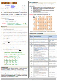 criterios de divisibilidad