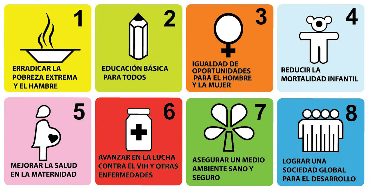 Iconos oficiales de los ODM