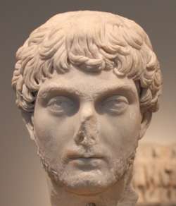 Cabeza de hombre romano