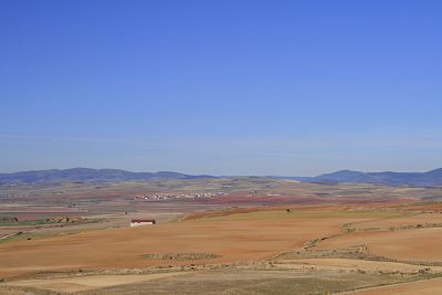 Materiales blandos en la Meseta. Castilruiz en Soria