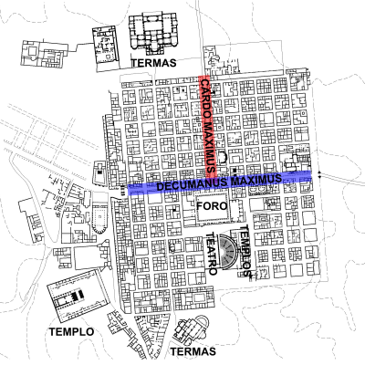 Plano de Timgad
