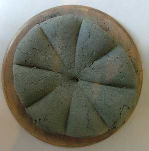 Horma de pan encontrada en Pompeya