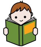La imagen muestra a una persona leyendo un libro.