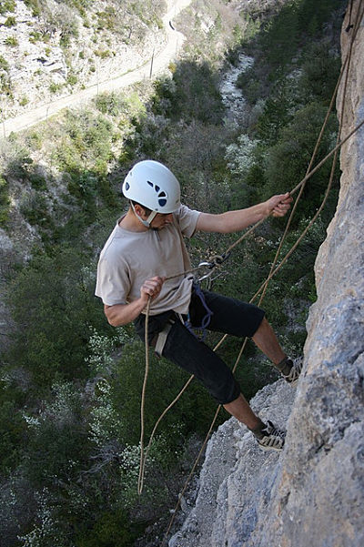 Haciendo escalada