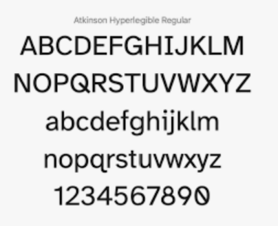 Atkinson Hyperlegible