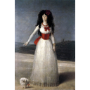 Goya. La duquesa de Alba. 1795