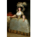 Goya. Reina María Luisa 1789