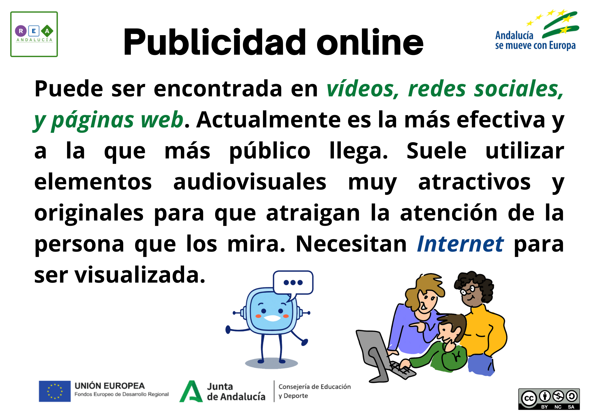 Presentación de la publicidad online