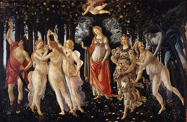 La Alegoría de la Primavera de Botticelli