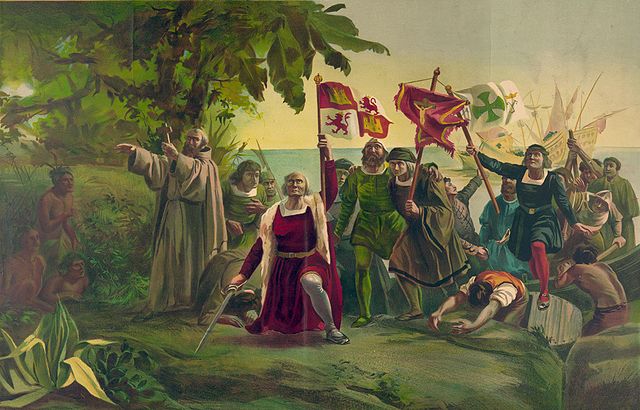 Desembarco de Colón en América