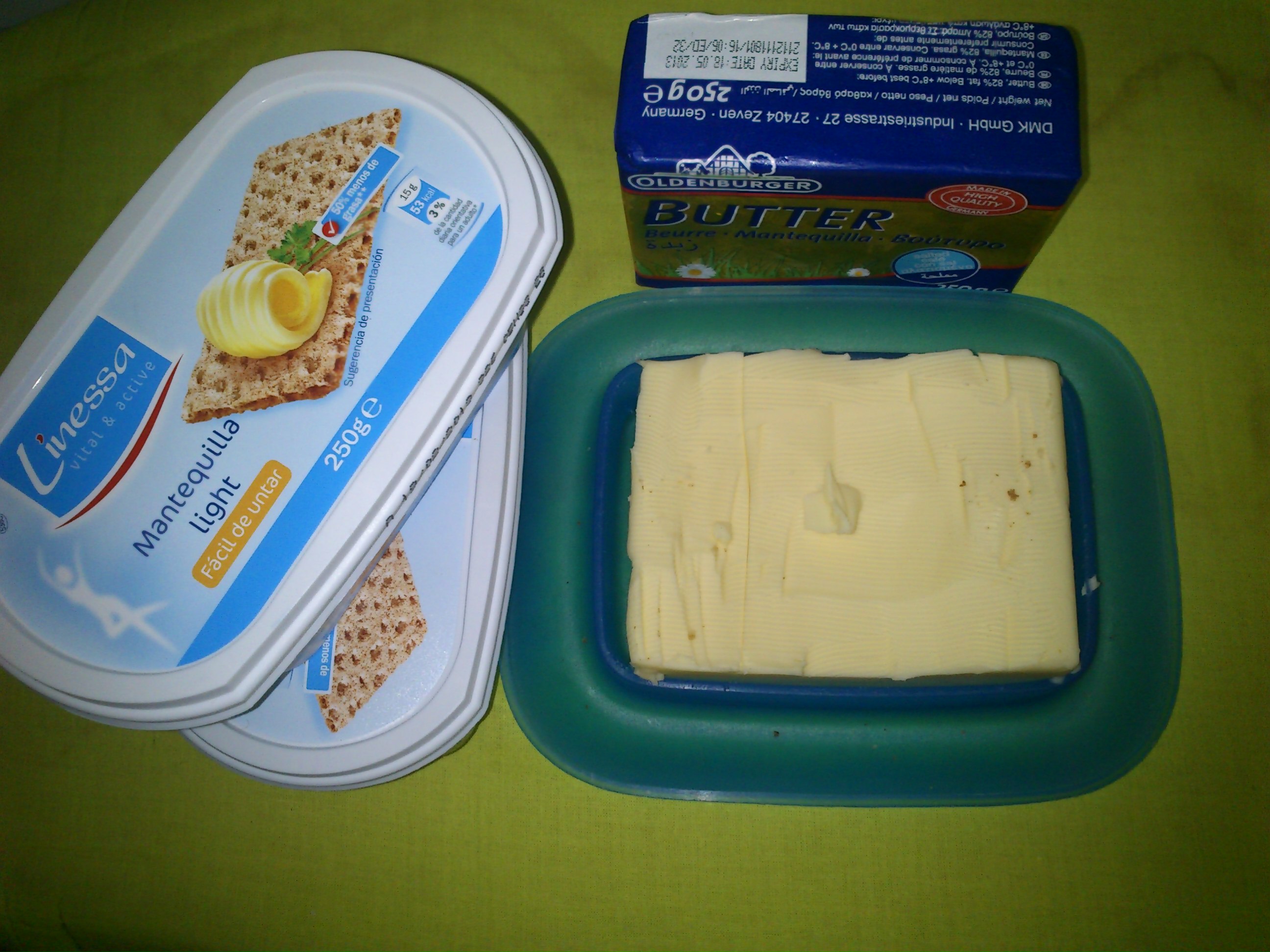 Mucha mantequilla