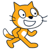 Imagen del gato Scratch, principal objeto del programa Scratch