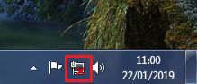 Adaptador de red no habilitado