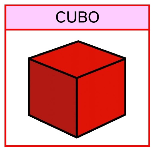 La imagen muestra un cubo rojo con nombre