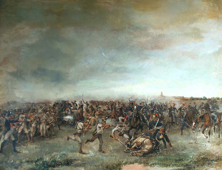Batalla de San Lorenzo, ocurrida en Argentina en 1813.