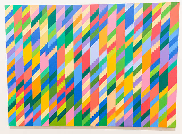 Obra de Bridget Riley